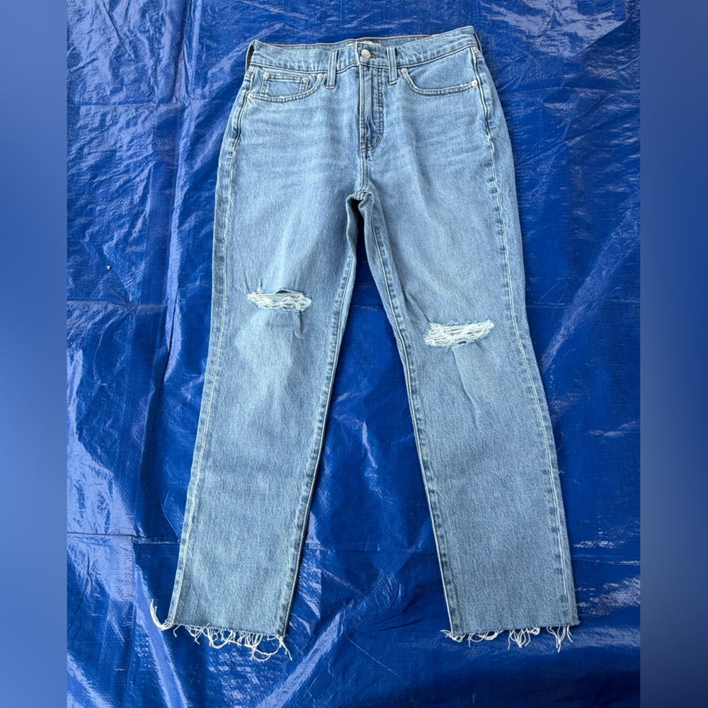 Distressed Perfect Vintage Jeans by Madewell